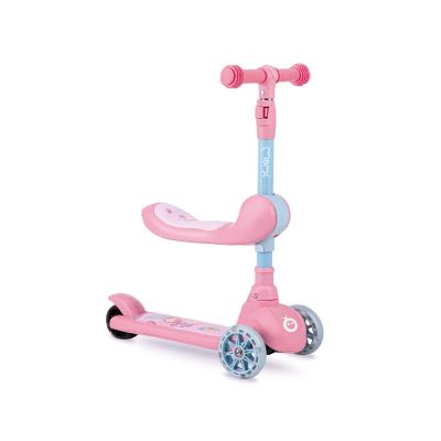 Trotineta transformabila 2in1 MoMi Kiuru - Pink KRTHUBA00034