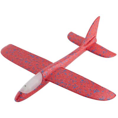 Avion planor cu lumini 47 cm Grafix GR640010 BBJGR640010_Rosu