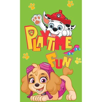 Prosop fata Paw Patrol Playtime 30x50 cm SunCity CBX211007PAW BBJCBX211007PAW_Verde