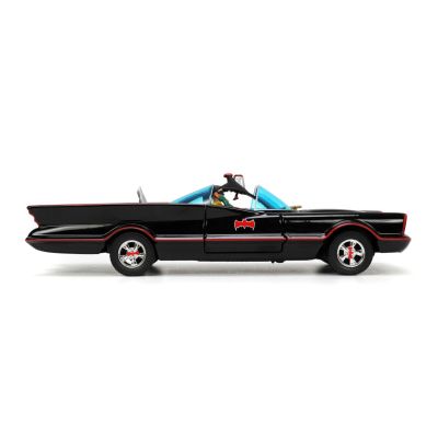 JADA BATMAN SET MASINUTA METALICA BATMOBILE  1:24 SI 4 FIGURINE VIV253215011