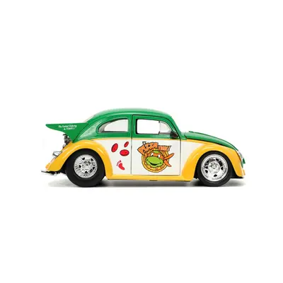 JADA MASINUTA METALICA TESTOASELE NINJA 1959 VOLKSWAGEN DRAG BEETLE 1:24 VIV253285002