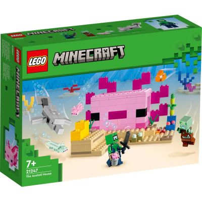 LEGO MINECRAFT CASA AXOLOTL 21247 VIVLEGO21247