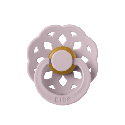 Bibs - suzeta boheme latex, tetina rotunda, 6 luni +-dusky lilac bbb220267c