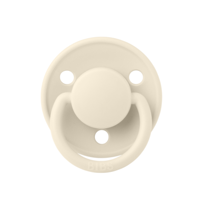 Bibs - suzeta de lux latex, tetina rotunda, 6 luni +-ivory bbb1210216c