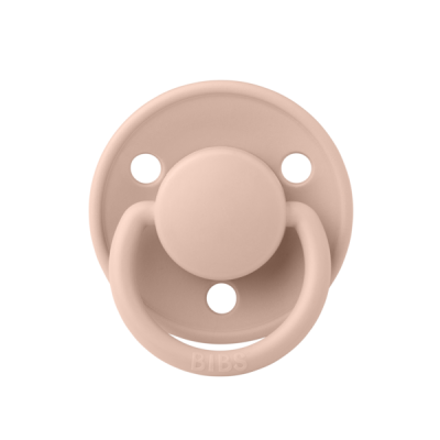 Bibs - suzeta de lux silicon, tetina rotunda, marime universala (0-3 ani)-blush bbb1010244c