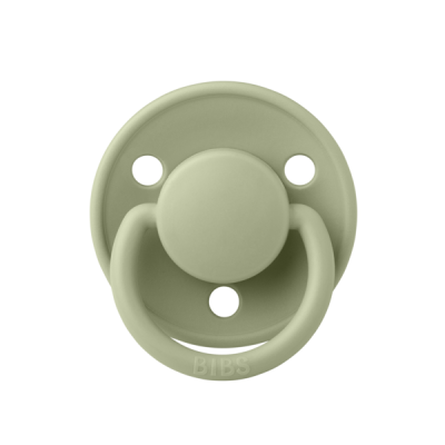 Bibs - suzeta de lux silicon, tetina rotunda, marime universala (0-3 ani)-sage bbb1010250c