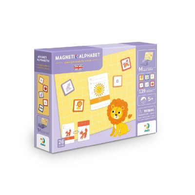 Joc magnetic - alfabet in limba engleza