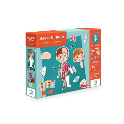 Joc magnetic - descopera corpul uman