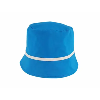 Palarie albastra cu boruri mici pentru baieti, din bumbac, 50 cm (1-3 ani) KDEPAL0750