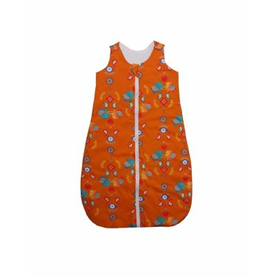 Sac de dormit copii, Jocul Elefantilor, din bumbac, 60 cm, 0.5 tog - Vara KDEV6005JEP