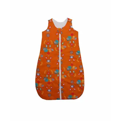 Sac de dormit copii, Jocul Elefantilor, din bumbac, 60 cm, 0.5 tog - Vara KDEV6005JEP