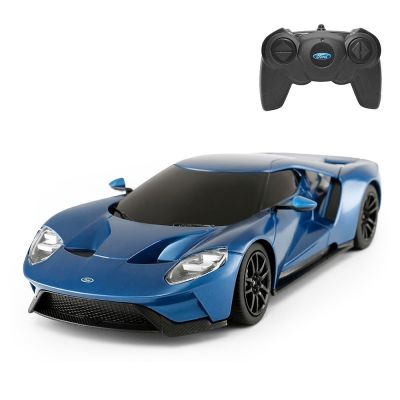 MASINA CU TELECOMANDA FORD GT CU SCARA 1 LA 24 VIVRas78200_Albastru