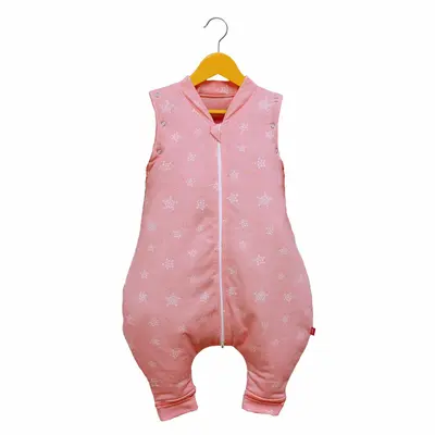 Sac de dormit cu picioruse, Stars in your eyes - Pink, 110 cm, 0.4/0.5 tog - vara KDEJPIC11004STEYEP