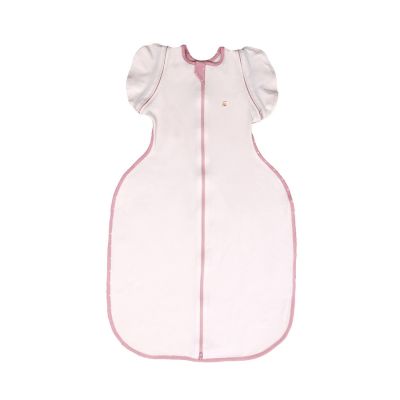 Sac de dormit Swaddle First Sleep Blush Pink, faza 2, pentru bebelusi 3-6 luni KDEFS2BP00