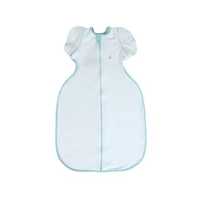 Sac de dormit Swaddle First Sleep Coral Blue, faza 2, pentru bebelusi 3-6 luni KDEFS2CB00