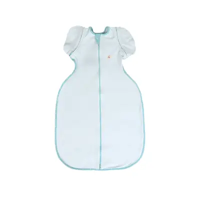 Sac de dormit Swaddle First Sleep Coral Blue, faza 2, pentru bebelusi 3-6 luni KDEFS2CB00