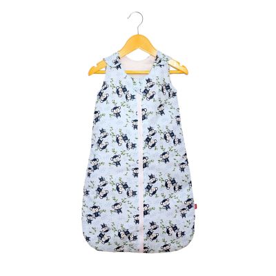 Sac de dormit copii, Happy Monkey, din bumbac, 140 cm, 1 tog - Toamna KDET1401HMNK