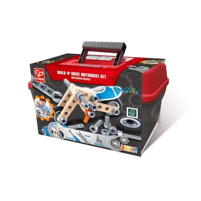 Jucarie din lemn - Set de constructie motociclete TSGE3037A