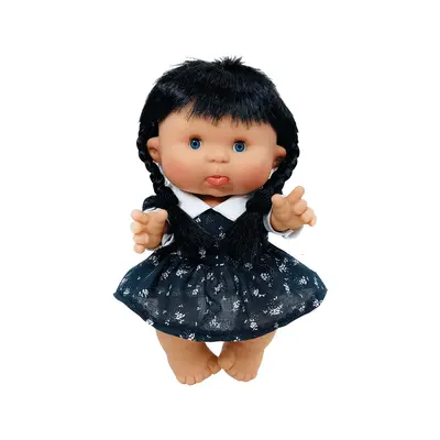 Papusa Artizanala cu miros de vanilie - Wednesday (26 cm) TSG455