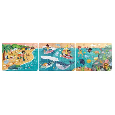 Puzzle pentru copii Prietenii Oceanului (3 in 1) si joc storytelling TSGE1645A