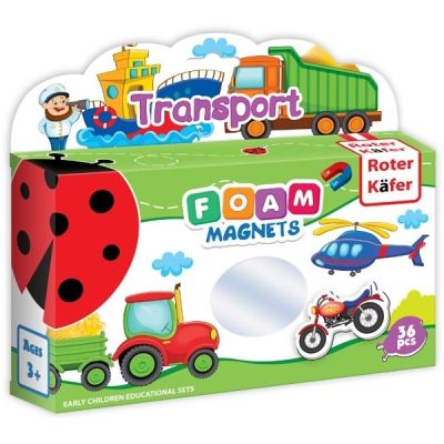 Joc educativ Lumea in Magneti - Mijloace de Transport Roter Kafer RK3030-02 BBJRK3030-02_Initiala