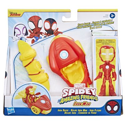 SPIDEY PRIETENII EXTRAORDINARI SET MASINUTA SI FIGURINA SI ACCESORIU IRON MAN VIVF6776_F7458