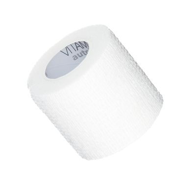 Bandaj elastic autoadeziv Vitammy Autoband, tehnologie cu microfibre, fara lipici, rezistent la... BITautobandalb