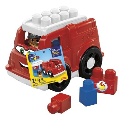 MEGA BLOKS FIRST BUILDERS VEHICUL FREDDY FIRETRUCK VIVMTCND62_GCX09