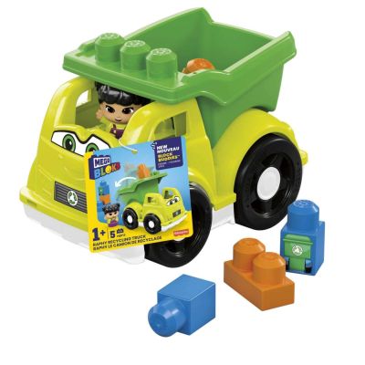 MEGA BLOKS FIRST BUILDERS VEHICULUL DE RECICLAT A LUI RAPHY VIVMTCND62_HBP13