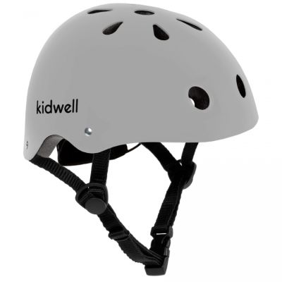 Casca de protectie pentru copii kidwell orix ii, marimea m 52-56 cm - grey mat edeedikaskori07a2