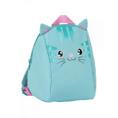 Ghiozdan pentru prescolari 25 x 21 x 11 cm kidwell turquoise kitty edeedipl10kt