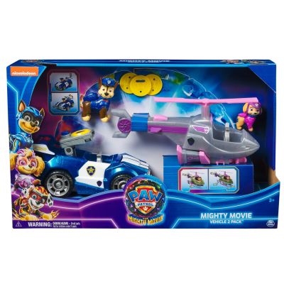 PATRULA CATELUSILOR MIGHTY MOVIE SET 2 VEHICULE VIV6068153