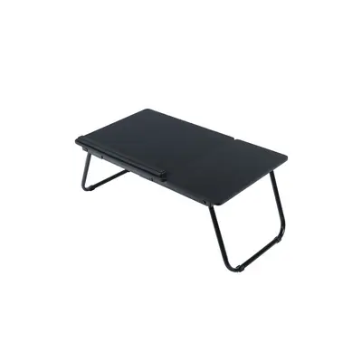 Masa laptop plianta tomi, unghi de inclinare ajustabil, mdf, nuc inchis drm1441