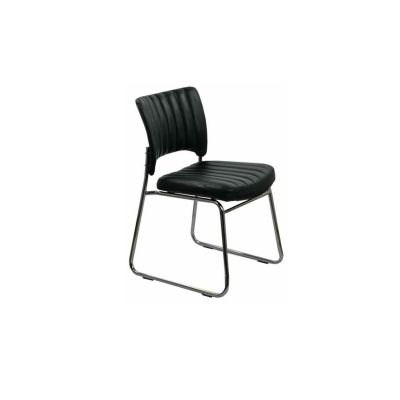 Scaun vizitator hrc 613, ergonomic, cadru metalic, piele ecologica, 120 kg drm1586