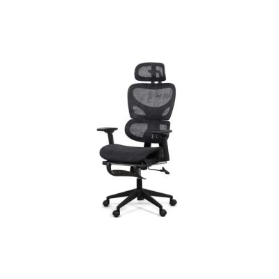 Scaun ergonomic multifunctional syyt 9508, mesh, suport lombar, tetiera, spatar si brate reglabile, suport picioare, 120 kg drm10062