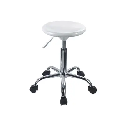 Scaun laborator berna, pvc, cadru cromat, inaltime reglabila, 80 kg drm1997