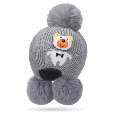 Caciulita gri - Baby Bear LIHT2023-91-2-ca3