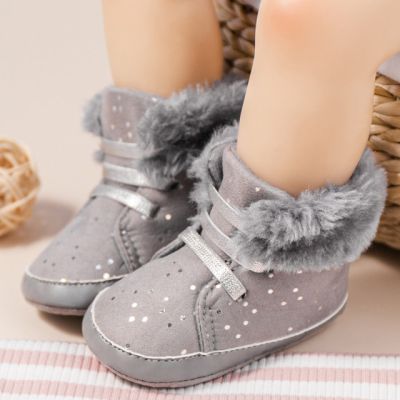 Ghetute gri pentru fetite - Shinny MDZ2063-3-p13
