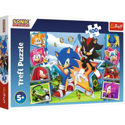 PUZZLE TREFL 100 SONIC MINUNATA LUME A LUI SONIC VIV16465