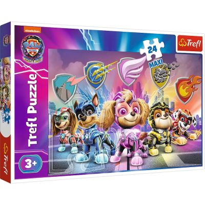 PUZZLE TREFL 24 MAXI PATRULA CATELUSILOR CATEII IN ACTIUNE VIV14358