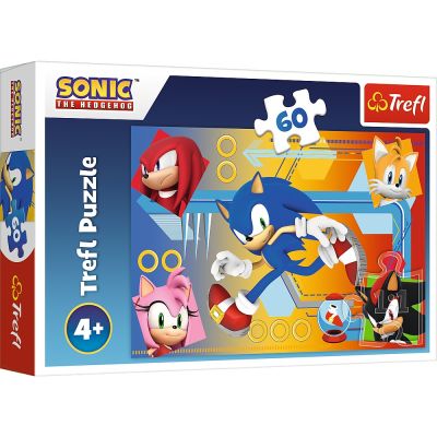 PUZZLE TREFL 60 SONIC IN ACTIUNE VIV17387