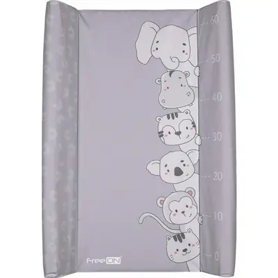 Saltea de infasat cu taliometru, Soft, FreeON, 70 x 50 cm, Animals BYN49836