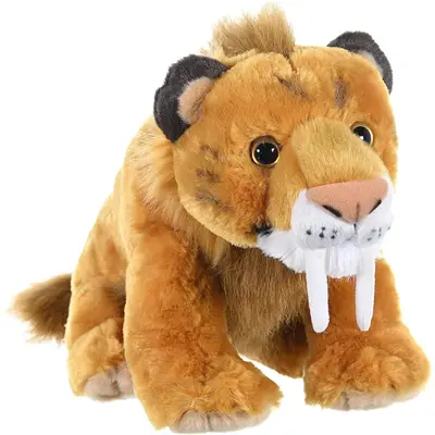 Smilodon - jucarie plus wild republic 30 cm wr10956