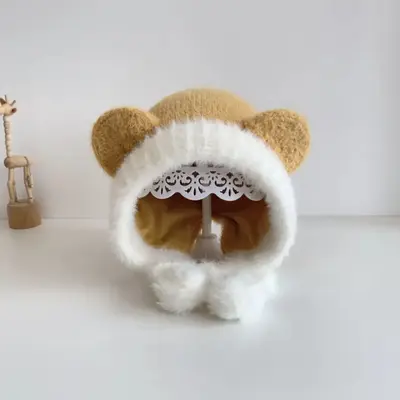 Caciulita galben mustar pentru bebelusi - Soft AMHT2023-25-3-ca5