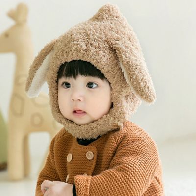Caciulita maro pentru bebelusi - Bunny MDHT2023-13-1-sa4