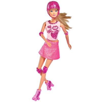 Papusa simba steffi love glitter skates 29 cm cu accesorii hubs105733268