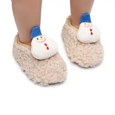 Botosei crem din blanita - Omul de zapada MDHZ0201-5-cd1