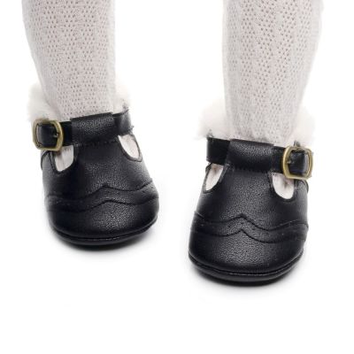 Pantofiori negri imblaniti pentru fetite - Lilly LIB150-1-p9