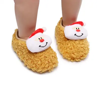 Botosei galben mustar din blanita - Mos Craciun MDHZ0201-2-cd2