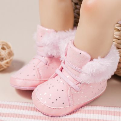 Ghetute roz pentru fetite - shinny (marime disponibila: 6-9 luni (marimea 19 incaltaminte)) mdz2063-1-nw9.6-9 luni (marimea 19 incaltaminte)